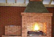 Піч для дачі з цегли