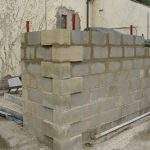 Строительство гаража из шлакоблока