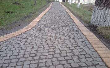 Варіанти укладання бруківка