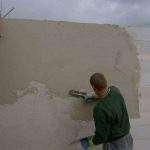 Внутрішнє оздоблення стін з піноблоків