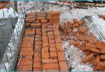 Зимова кладка цегли