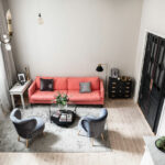 Маленька квартира з антресоллю і вінтажними деталями в стокгольмі (42 кв. М)