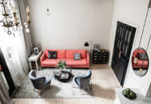 Маленька квартира з антресоллю і вінтажними деталями в стокгольмі (42 кв. М)