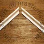 Стельовий плінтус своїми руками. Як зробити рівний кут на стельовому плінтусі без спеціальних пристосувань своїми руками.