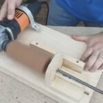 Простий токарний верстат з підручних засобів