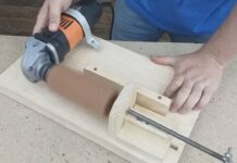 Простий токарний верстат з підручних засобів