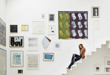 Простір і мистецтво: унікальні апартаменти галеристки в колишній бібліотеці в парижі